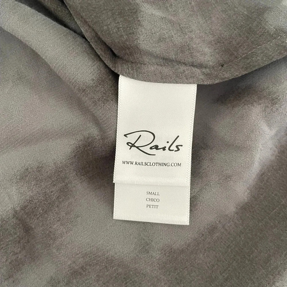 Rails Hillary Slate tie dye blouse - Picture 9 of 13